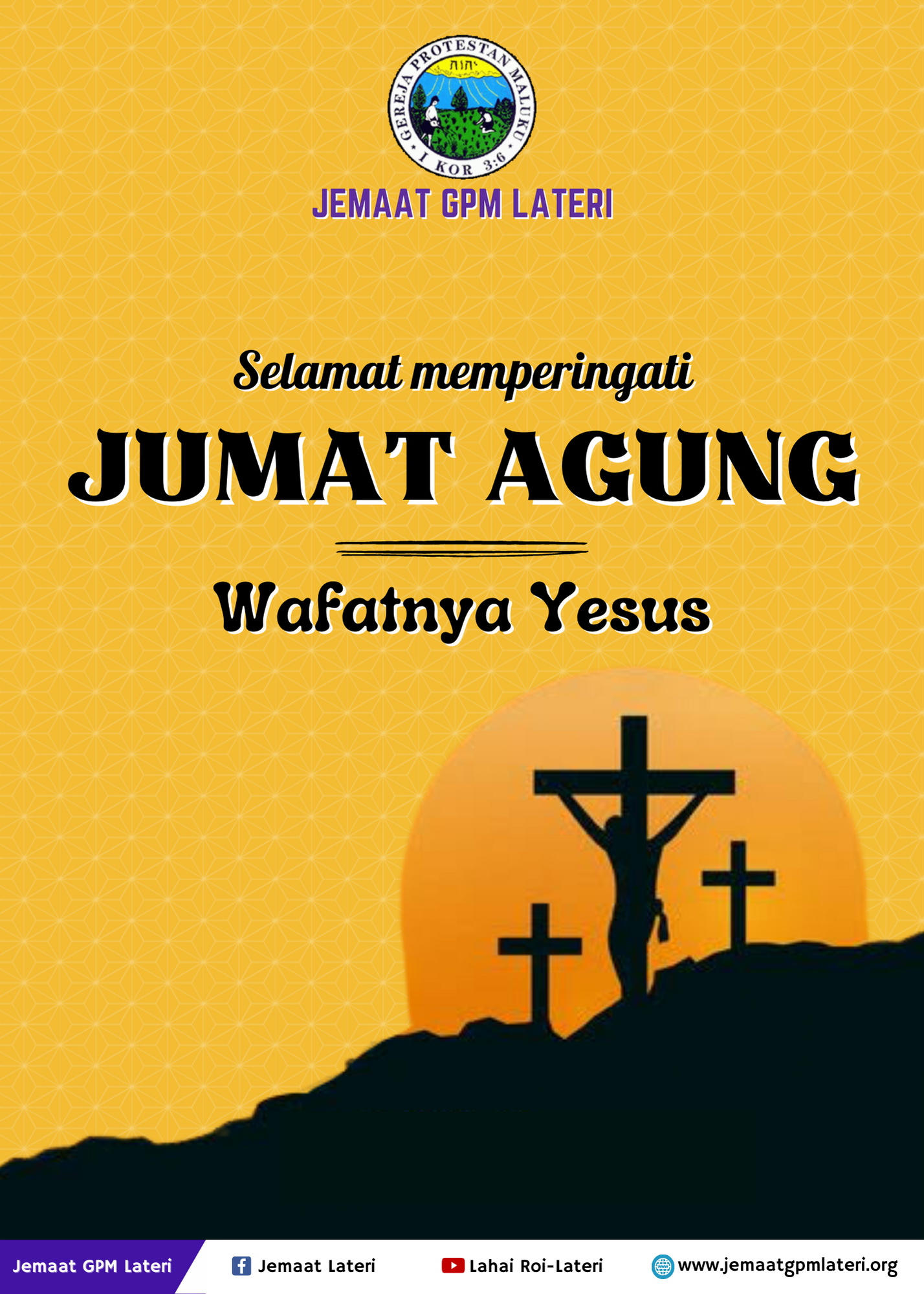 You are currently viewing Jumat Agung – Wafatnya YESUS