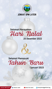 Read more about the article Selamat Merayakan Natal dan Memasuki Tahun Baru
